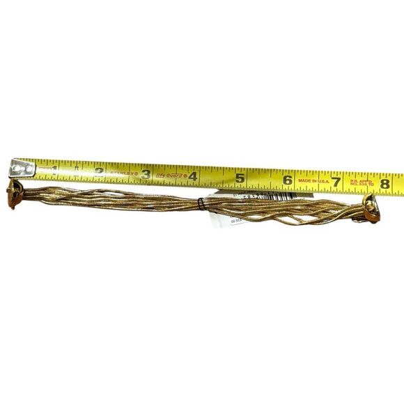 Anne Klein Gold tone Multi-Strand Bracelet - Picture 6 of 6